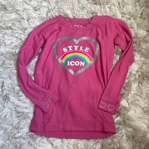 ❤️3/$30 Chaser Raglan cut light weight sweater size 12